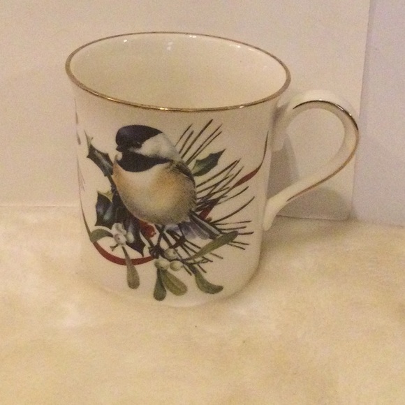 Lenox winter greetings chickadee mob